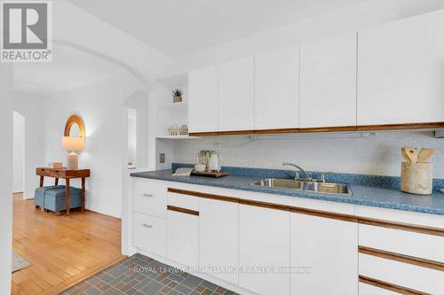 13 Dufferin Street, Brighton, ON - Indoor Photo Showing Kitchen With Double Sink