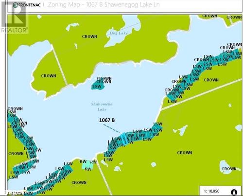 Map - 1067 B Shawenegog Lake Lane, Cloyne, ON - Other