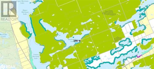 Map location - 1067 B Shawenegog Lake Lane, Cloyne, ON - Other