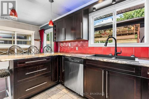 46 Wycliffe Crescent, Kingston (East Of Sir John A. Blvd), ON - Indoor Photo Showing Kitchen With Double Sink