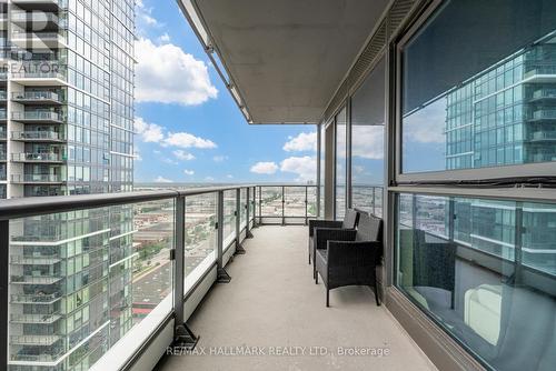 2606 - 7890 Jane Street, Vaughan, ON - Outdoor With Balcony With Exterior