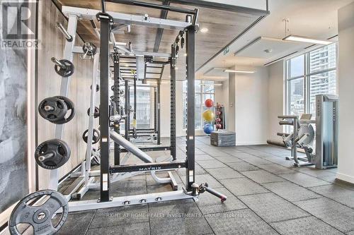 810 - 20 Richardson Street, Toronto, ON - Indoor Photo Showing Gym Room