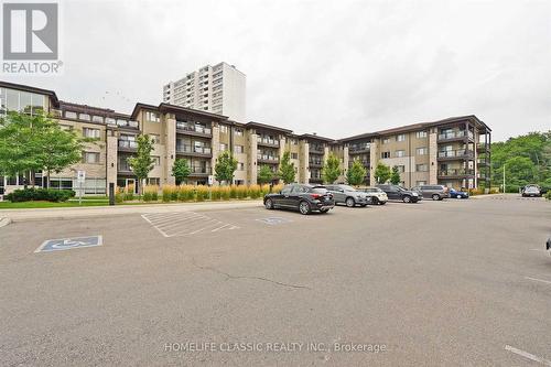 203 - 570 Lolita Gardens, Mississauga, ON - Outdoor With Balcony With Facade