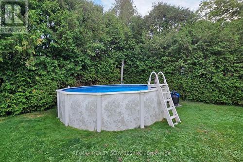 19 Trafalgar Road, Erin, ON - Outdoor With Above Ground Pool With Backyard