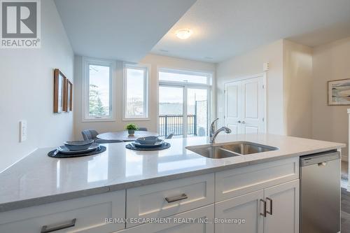 210 - 2620 Binbrook Road E, Hamilton, ON - Indoor Photo Showing Kitchen With Double Sink