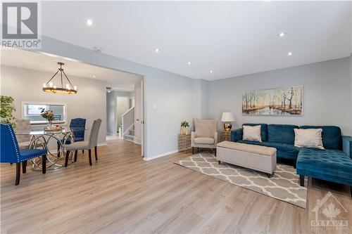 911 Elmsmere Road Unit#B, Ottawa, ON - Indoor Photo Showing Living Room