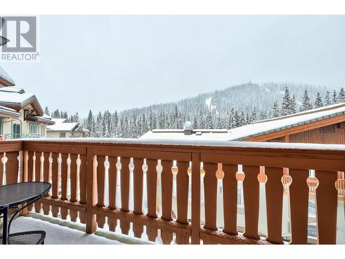 3250 Village Way Unit# 1407C, Sun Peaks, BC - Outdoor With Deck Patio Veranda