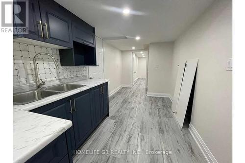 325 Remembrance Road, Brampton, ON - Indoor Photo Showing Kitchen With Double Sink