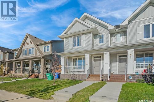 349 Brighton Boulevard, Saskatoon, SK - Outdoor With Deck Patio Veranda With Facade