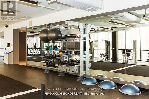 4115 - 85 Wood Street, Toronto, ON - Indoor Photo Showing Gym Room