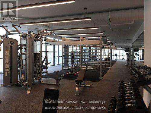 4115 - 85 Wood Street, Toronto, ON - Indoor Photo Showing Gym Room