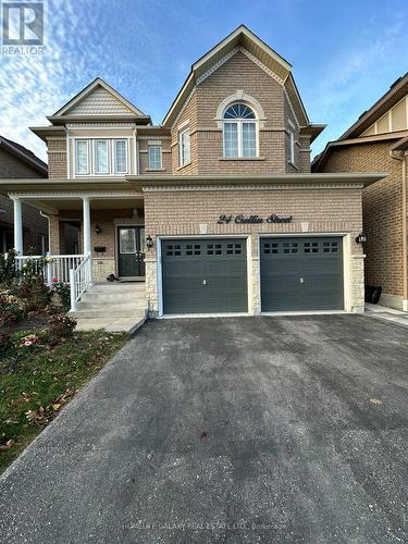 24 Crellin Street, Ajax, ON - Outdoor With Deck Patio Veranda With Facade