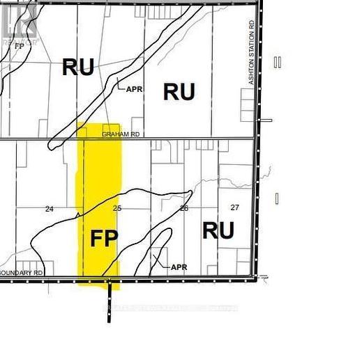 conservation authority zones. - 000 Graham Road, Beckwith, ON 