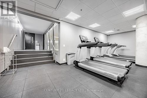 106 - 38 Joe Shuster Way, Toronto, ON - Indoor Photo Showing Gym Room