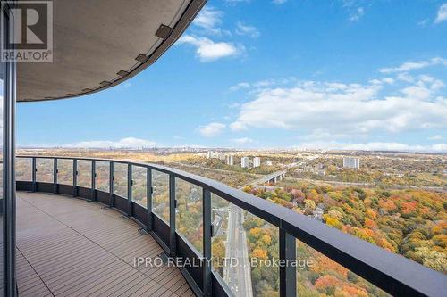 4218 - 585 Bloor Street E, Toronto, ON - Outdoor With Balcony With View