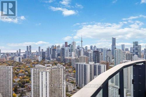 4218 - 585 Bloor Street E, Toronto, ON - Outdoor With Balcony With View