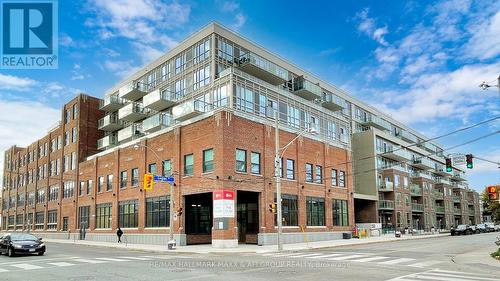 431 - 150 Logan Avenue, Toronto, ON - Outdoor With Facade