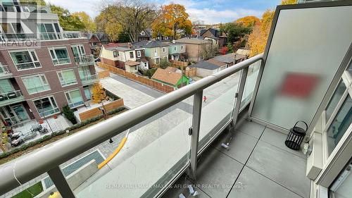 431 - 150 Logan Avenue, Toronto, ON - Outdoor With Balcony