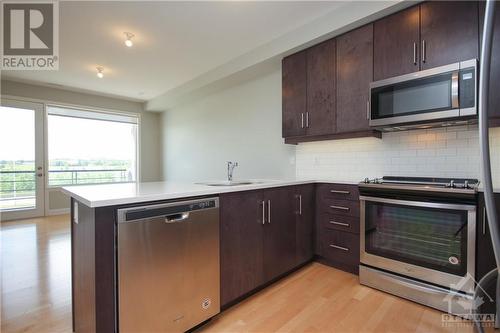 180 Boundstone Way Unit#203, Ottawa, ON - Indoor Photo Showing Kitchen