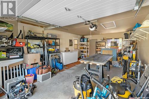 3411 Balfour Street, Saskatoon, SK - Indoor Photo Showing Garage