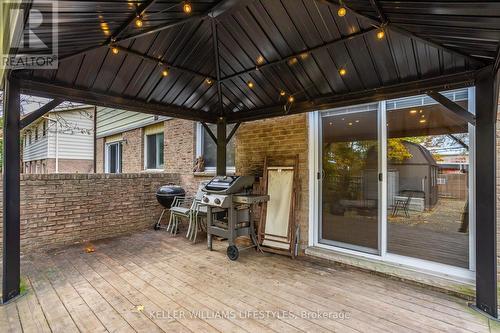 1802 Attawandaron Road, London, ON - Outdoor With Deck Patio Veranda With Exterior