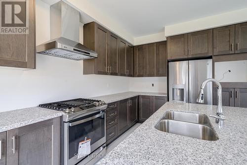 496 Skinner Road, Hamilton, ON - Indoor Photo Showing Kitchen With Double Sink With Upgraded Kitchen