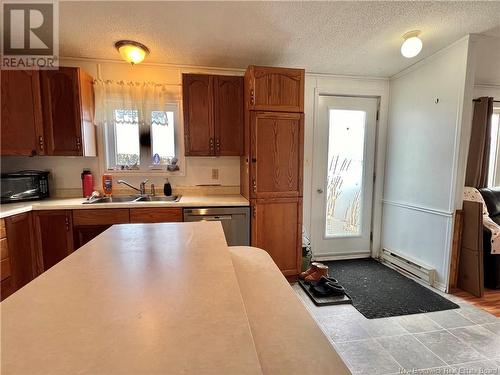 2729 Route 108, Dsl De Drummond/Dsl Of Drummond, NB - Indoor Photo Showing Kitchen With Double Sink