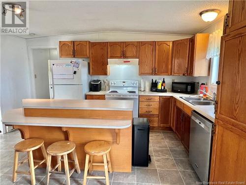 2729 Route 108, Dsl De Drummond/Dsl Of Drummond, NB - Indoor Photo Showing Kitchen With Double Sink