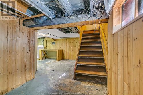 637 Cameron Avenue, Windsor, ON - Indoor Photo Showing Basement