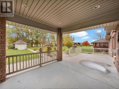 7126 Driver Lane, Amherstburg, ON - Outdoor With Deck Patio Veranda With Exterior