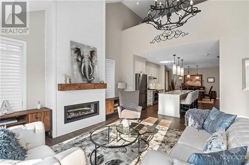 236 Kilspindie Ridge, Ottawa, ON - Indoor Photo Showing Living Room With Fireplace