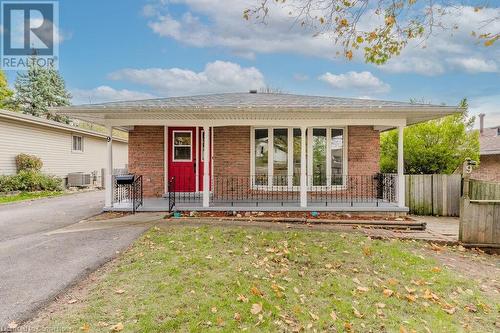 Single story home with covered porch - 9 Braemar Road, Cambridge, ON - Outdoor With Deck Patio Veranda