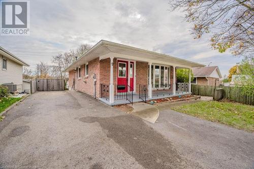 Front View with Large driveway - 9 Braemar Road, Cambridge, ON - Outdoor With Deck Patio Veranda