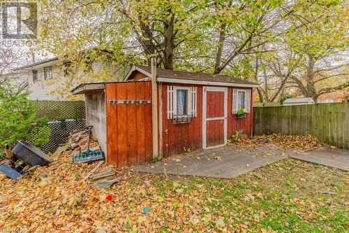 outdoor shed for storage - 9 Braemar Road, Cambridge, ON - Outdoor