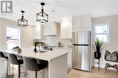 23 Fourth Street, Saint John, NB - Indoor Photo Showing Kitchen With Upgraded Kitchen