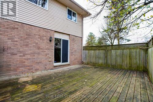 46 - 1855 Aldersbrook Road, London, ON - Outdoor With Deck Patio Veranda With Exterior