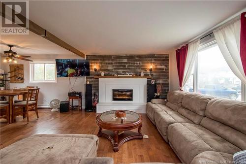 181 Mcnamara Drive, Saint John, NB - Indoor Photo Showing Living Room With Fireplace