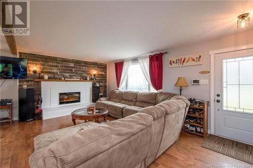 181 Mcnamara Drive, Saint John, NB - Indoor Photo Showing Living Room With Fireplace