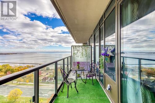 1805 - 1926 Lake Shore Boulevard W, Toronto, ON - Outdoor With Body Of Water With Balcony With View With Exterior