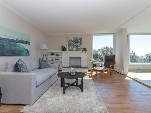 403-670 Dallas Rd, Victoria, BC - Indoor Photo Showing Living Room