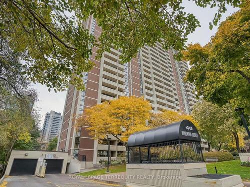 2803-40 Homewood Ave, Toronto, ON - Outdoor With Balcony With Facade