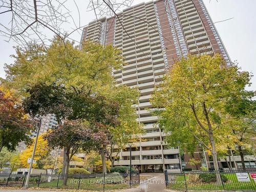 2803-40 Homewood Ave, Toronto, ON - Outdoor With Balcony With Facade