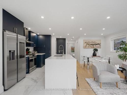 46 Shangarry Dr, Toronto, ON - Indoor Photo Showing Kitchen With Upgraded Kitchen