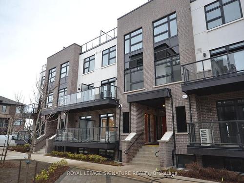 107-1573 Rose Way, Milton, ON - Outdoor With Balcony With Facade