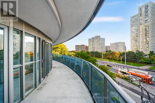 302 - 60 Absolute Avenue, Mississauga, ON - Outdoor With Balcony With Exterior