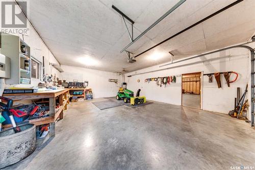 6096 Clarence Avenue S, Corman Park Rm No. 344, SK - Indoor Photo Showing Garage