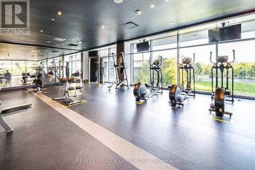 2108 - 33 Shore Breeze Drive, Toronto, ON - Indoor Photo Showing Gym Room