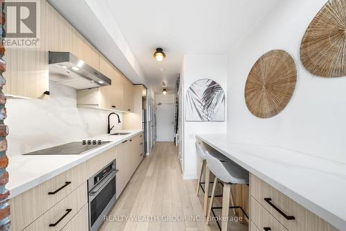 429 - 5 Hanna Avenue, Toronto, ON - Indoor Photo Showing Kitchen With Upgraded Kitchen