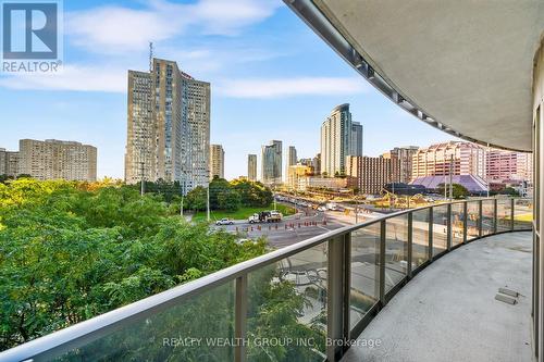 302 - 60 Absolute Avenue, Mississauga, ON - Outdoor With Balcony With View