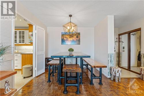 2951 Riverside Drive Unit#703, Ottawa, ON - Indoor Photo Showing Dining Room